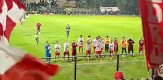Rotondo-gol. Il Barletta espugna Galatina e si aggiudica la finale d’andata di Coppa