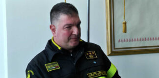 Mirko Canestri è il nuovo comandante dei Vigili del Fuoco