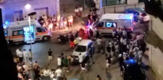 Scontro violento fra auto e moticiclo, 19enne ricoverato in Chirurgia al “Dimiccoli”