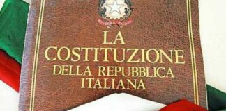 Petizione a sostegno dei valori antifascisti della Costituzione, sottoscritta da diversi partiti e associazioni barlettane