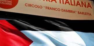 Sinistra Italiana Barletta: «Contraddizioni e incoerenze dell’Amministrazione Cannito sulla questione Palestina»