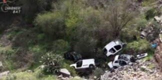 “Cimitero” d’auto scoperto a Trani: i furti sono avvenuti tra Andria e Barletta