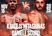 Il barlettano Daniele Scuro campione del mondo WKU pro L1 rules