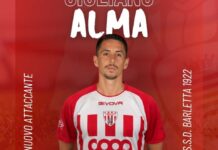 Barletta calcio, ufficiale Giuliano Vincenzo Alma