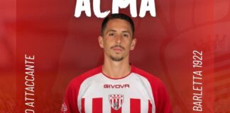 Barletta calcio, ufficiale Giuliano Vincenzo Alma