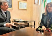 Il sindaco Mino Cannito incontra il nuovo Prefetto della Bat Flavia Anania