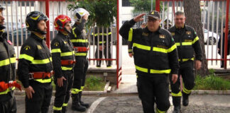 Vigili del Fuoco, il direttore regionale Mazzaro lascia la Puglia: il saluto a Barletta