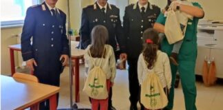 Epifania, i Carabinieri Forestali fanno visita ai bambini al “Dimiccoli”