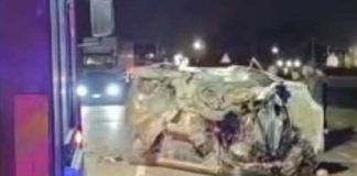 Auto contro guardrail sulla SS93, estratto dalle lamiere il conducente