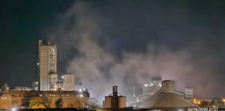 Nube nell’area del cementificio, il Comitato Operazione Aria Pulita BAT chiede verifiche urgenti