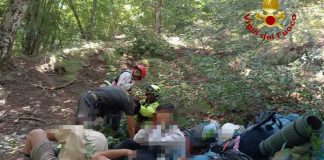 19 ragazzi di un gruppo scout di Barletta salvati sui Monti Lattari