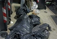 Abbondo rifiuti all’isola ecologica di via Largo delle Palme: mille euro di sanzioni