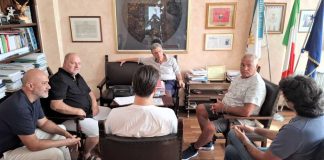 Il sindaco Cannito incontra l’ex pugile barlettano Matteo Salvemini
