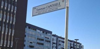 Ripristinata la targa viaria in via Tommaso Capossele