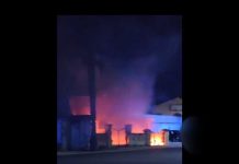 Incendio in un casolare abbandonato sulla litoranea di Ponente